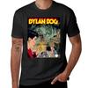 T-shirt DYLAN DOG abbigliamento estivo neri sublimi pesanti abbigliamento uomo