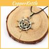 Anime New Cosplay One Piece Luffys Straw Hat Metal Pendant Necklacebracelet