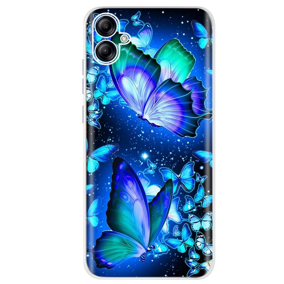For Samsung Galaxy A04e A04 A04S 2022 Cute Printing Phone Case For SamsungA04 A 04 04e SM-A042F A045F Soft Silicone TPU Cases