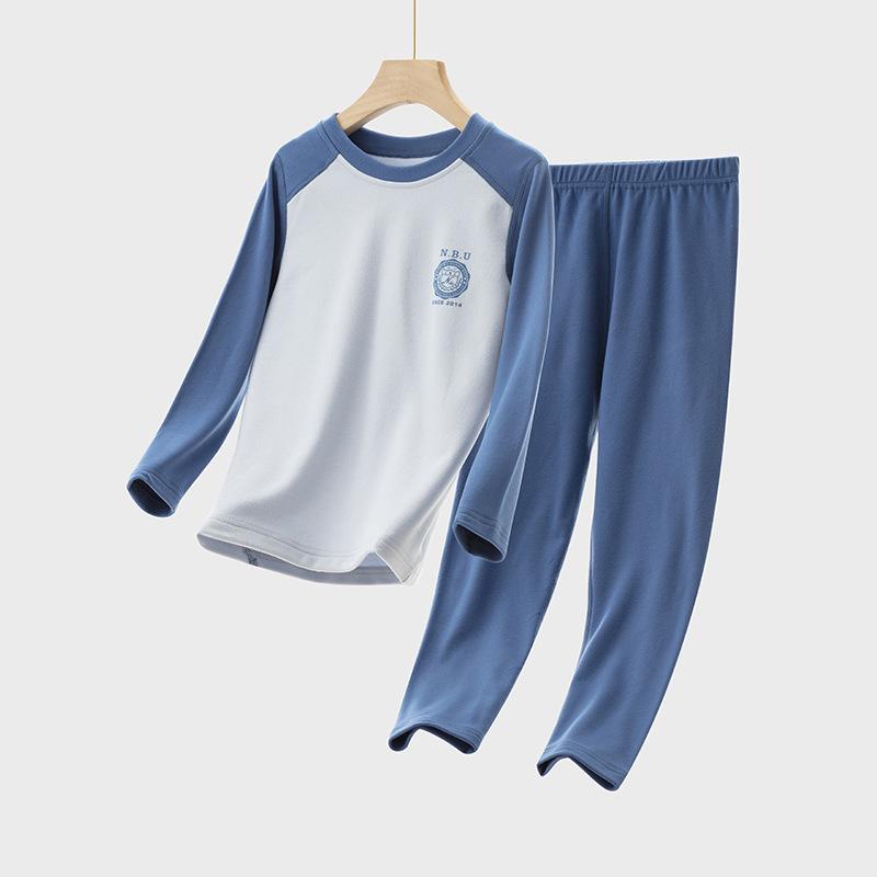 Coral Fleece Toddler Pajamas: Warm Two-Piece Set for Boys & Girls