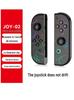 Colorful RGB Switch Joy-Con Left & Right Controllers with Wake-Up, Bluetooth 5.2, Vibration, and Motion Control.