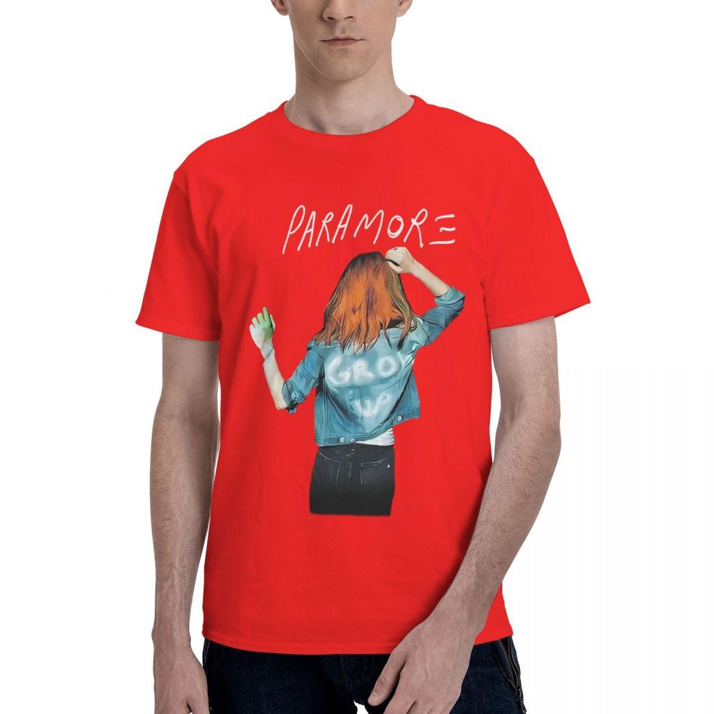 Paramore Hayley Williams Grow Up Concert 100 Cotton Casual Breathable Confortable Men Top New Gifts And TShirts Mens Shirt