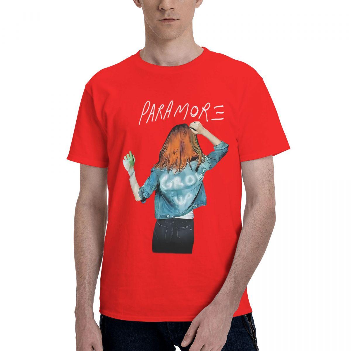 Paramore Hayley Williams Grow Up Concert 100 Cotton Casual Breathable Confortable Men Top New Gifts And TShirts Mens Shirt S