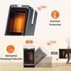 Desktop Warm Air Fan dual-purpose PTC quick heating shaking head electric for both cooling and heating Mini Quick Heating heater