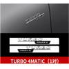 ABS For Mercedes Benz A35 45 43 AMG W177 W176 A35 A45 A45S TURBO 4MATIC Car Trunk Letters Emblem Badge Logo Stickers Accessories qq1