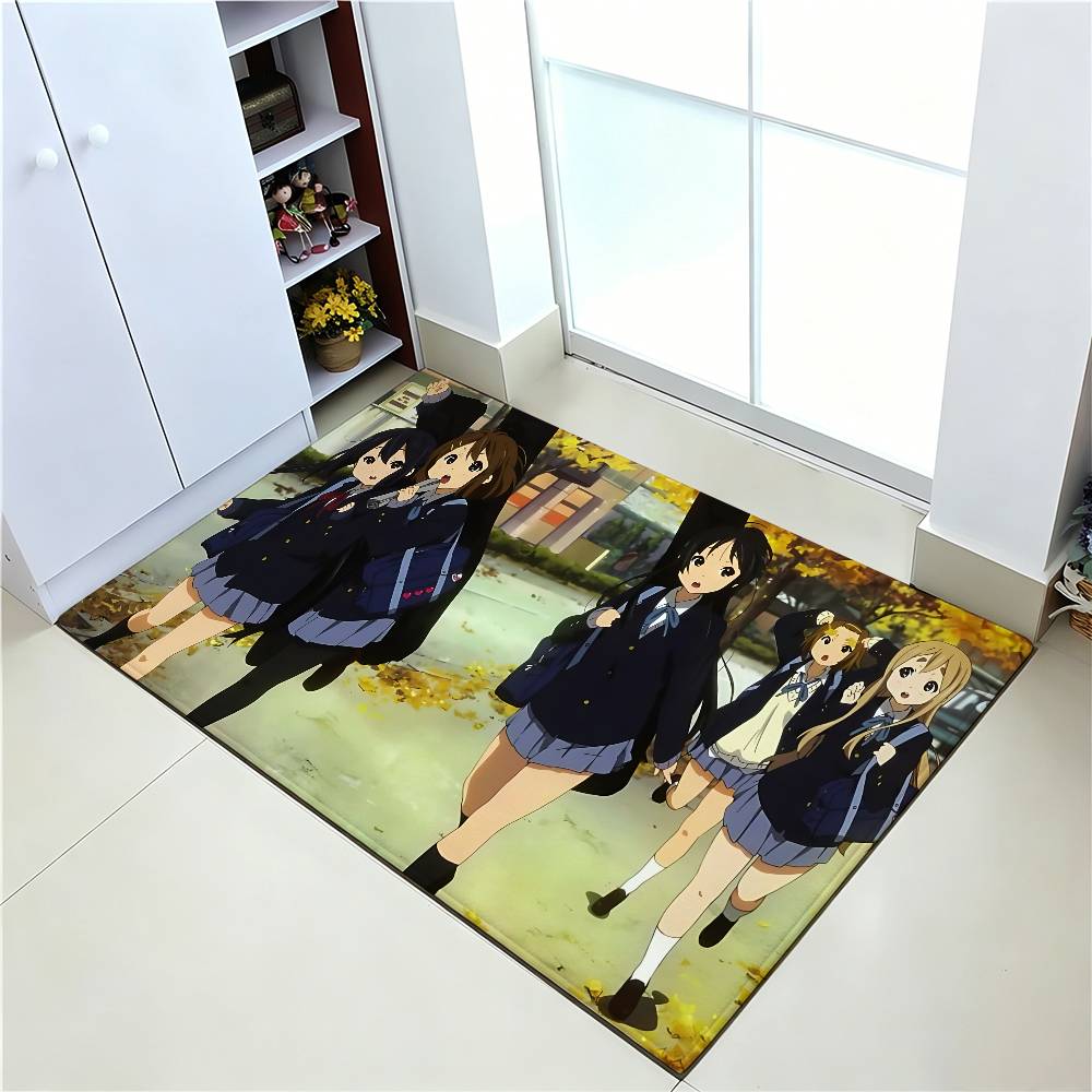 Anime K-K-On Carpet Bathroom Anti-slip Mat Door Mat Home Decoration Mat Entrance Door Mat Scratch-resistant Door Mat