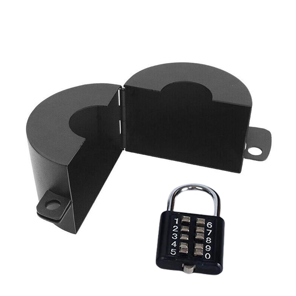 Practical Childproof Door Knobs Lockout Device Matts Black Prevents Access Convenient To Keyholes Padlocks Not Included
