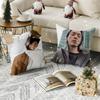 K-Kim Ji H-Hoon Pillow Case Pattern Printed Pillowcase for Living Room Sofa Cushion Cover & Bedroom Decor