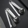 6/7PiecesFood GradeStainless Steel Measuring Spoon Set Multipurpose Coffee Powder Seasoning Measuring Spoon Kitchen Baking Tools
