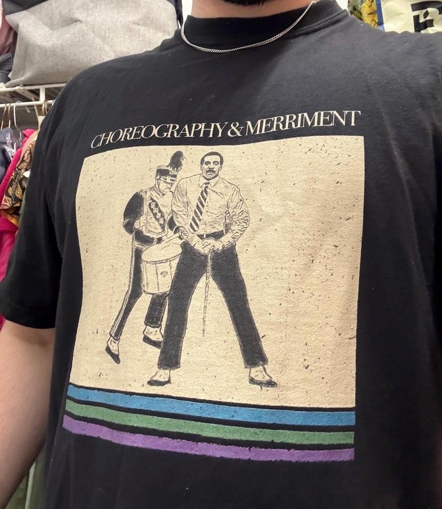

Choreography and Merriment T-Shirt Severance Marching Band Retro Shirt Unisex T-Shirt M