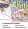 Chainsaw Man Wall Tapestry Aesthetic Wall Hanging Printed Fabric Blanket Decorative Tapestries For Bedroom Living Room Home Decor