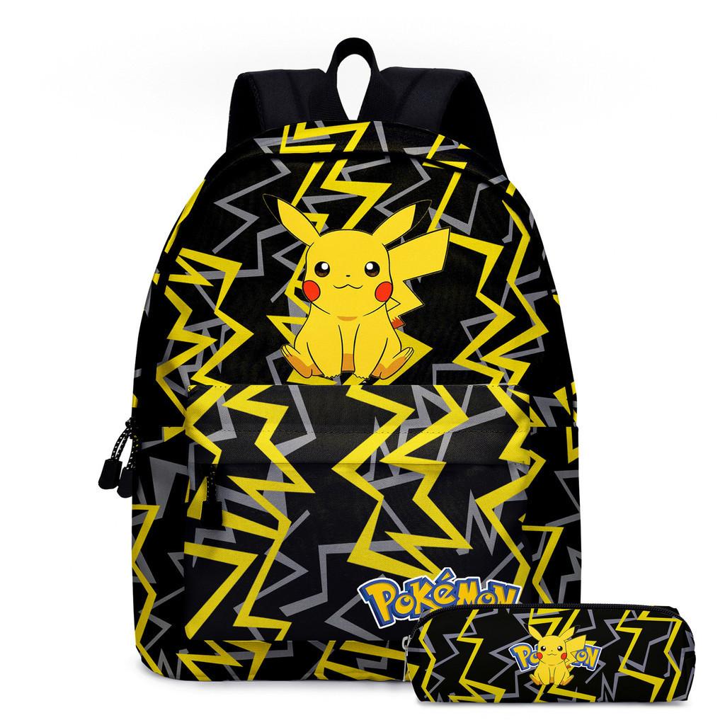 Fashionable 2024 New Print Backpack Pencil Case Lunch Bag Set For School Kids