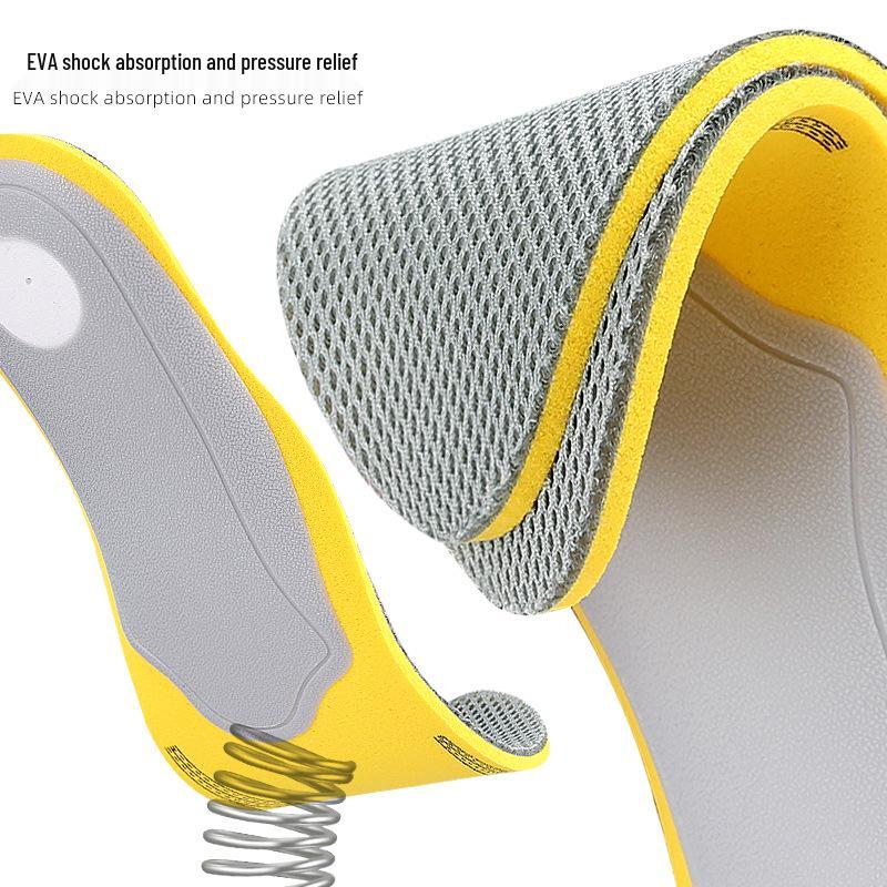 Mesh Arch Support Insoles for Flat Feet - Unisex Shoe Inserts for Bow Leg Correction