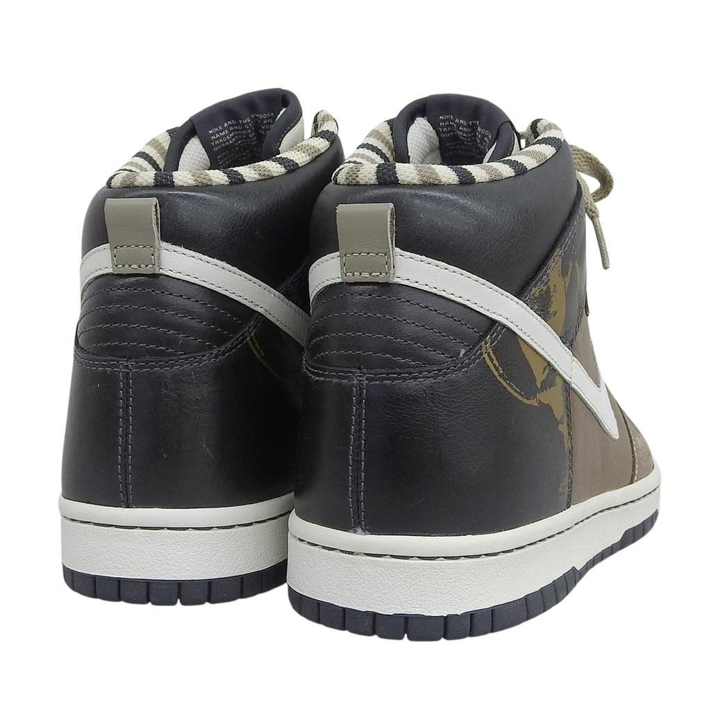 Pristine NIKE sneakers Brown leather mens 28cm 314877-211 Used