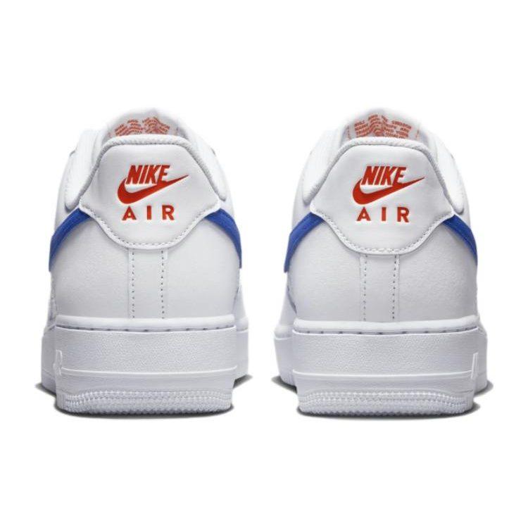 Nike Air Force 1 Low top Skateboard Shoes Unisex White Blue FD0667-100