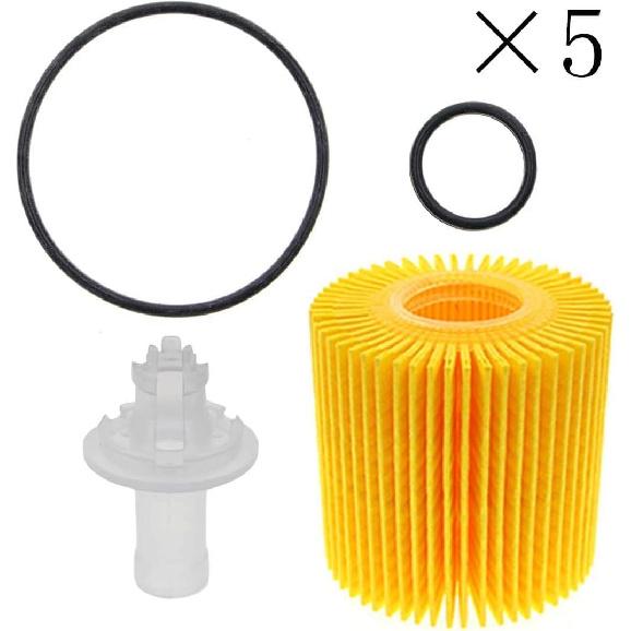 MOTOALL 04152-YZZA1 Oil Filter Kit For Toyota Avalon Camry RAV4 Sienna Lexus ES300H ES350 IS200T RX350 RX450H 04152-31090, 04152-YZZG1