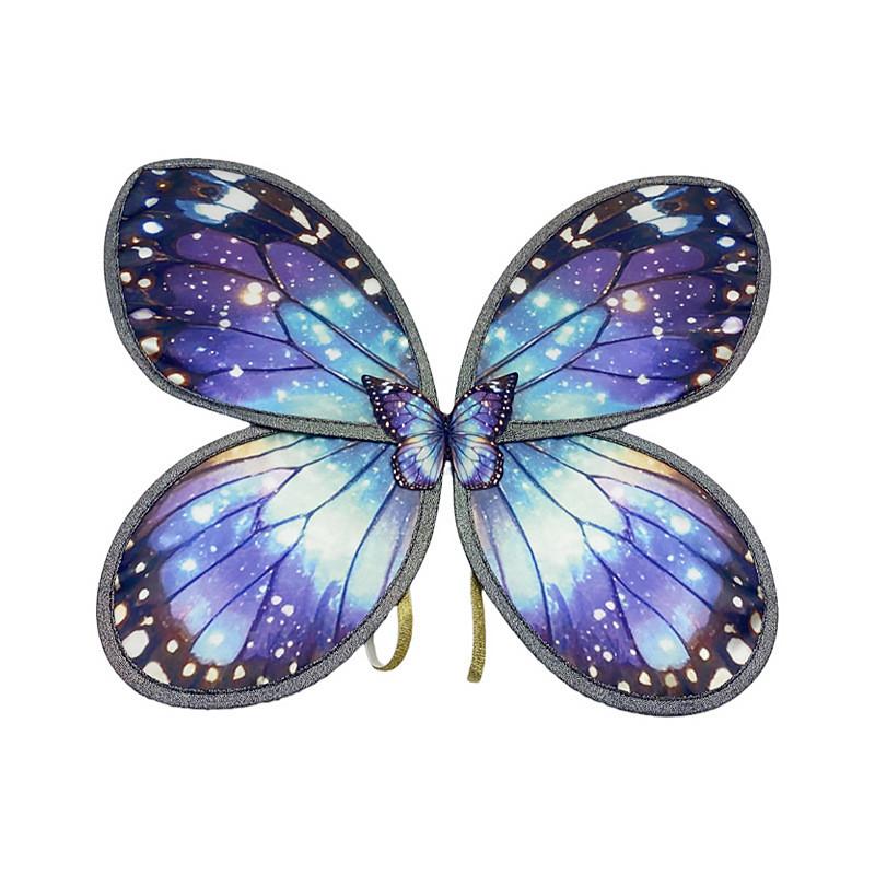 

Princess Jasmine Costume Wings Prop For Childrens Holiday And Festival Costumes синій