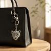 Silver Car Bag Pendant Crystal Rhinestone Rhinestone Keychain Fashion Pendant  Car Decoration