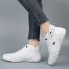 Men's High Top Shoes High-quality Luxury Fashionable Comfortable Bare Boots Breathable  Wear-resistant Lace Up Casual Loafers