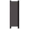 5 Piece Room Divider Anthracite Grey 250 X 180 Cm