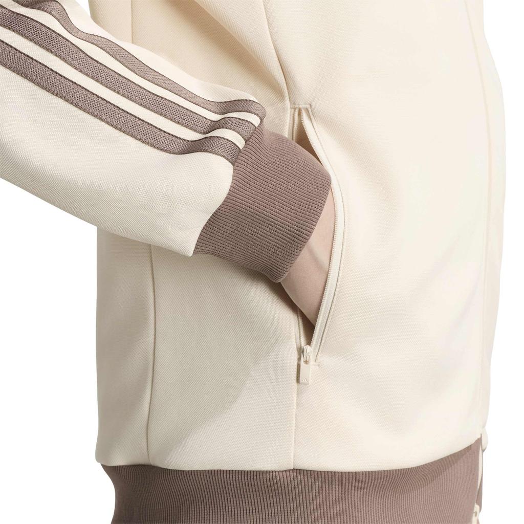 Stadium Pique Track DH514 Wonder White 4L [Adidas] Top, Men's (KV8380)