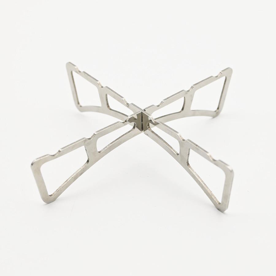 Stainless Steel Folding Multifunctional Steaming Rack - Kitchen & Camping Heat Insulation Support