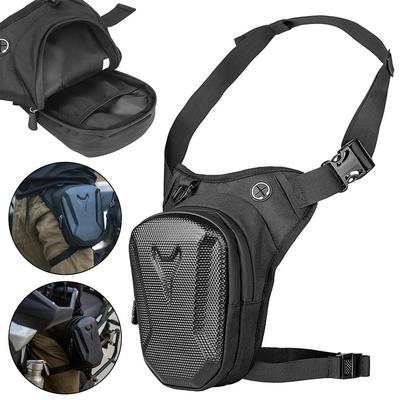 Sac de Moto Imperméable Sac de Jambe de Ceinture de Taille de Moto Sac de Ceinture de Cuisse Sacs Latéraux de Selle de Moto Sac à Main pour Téléphone Portable Sacs Ceinture Ventrale