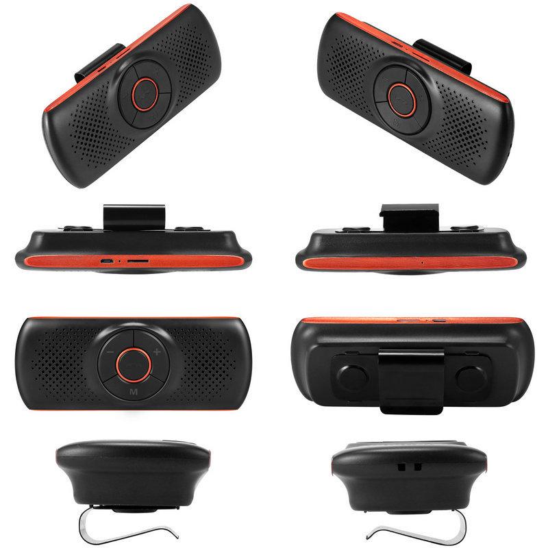 Car Bluetooth Hands-free Speaker T826: Sun Visor MP3 & Subwoofer