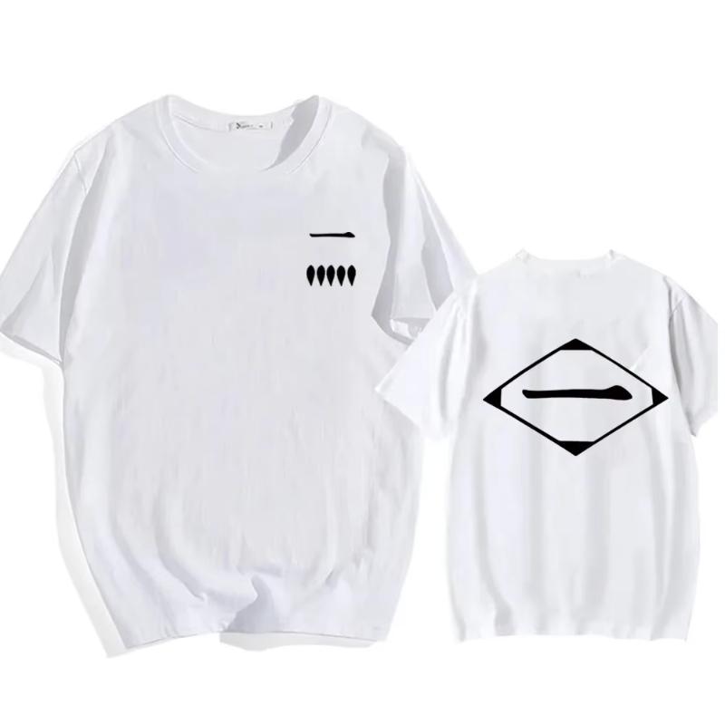 Hot Sale Anime Cotton T-Shirt Bleach Cosplay Shirt Zaraki Kenpachi Men Women O-Neck Short Sleeve Tee Fashion Tshirt for Fans