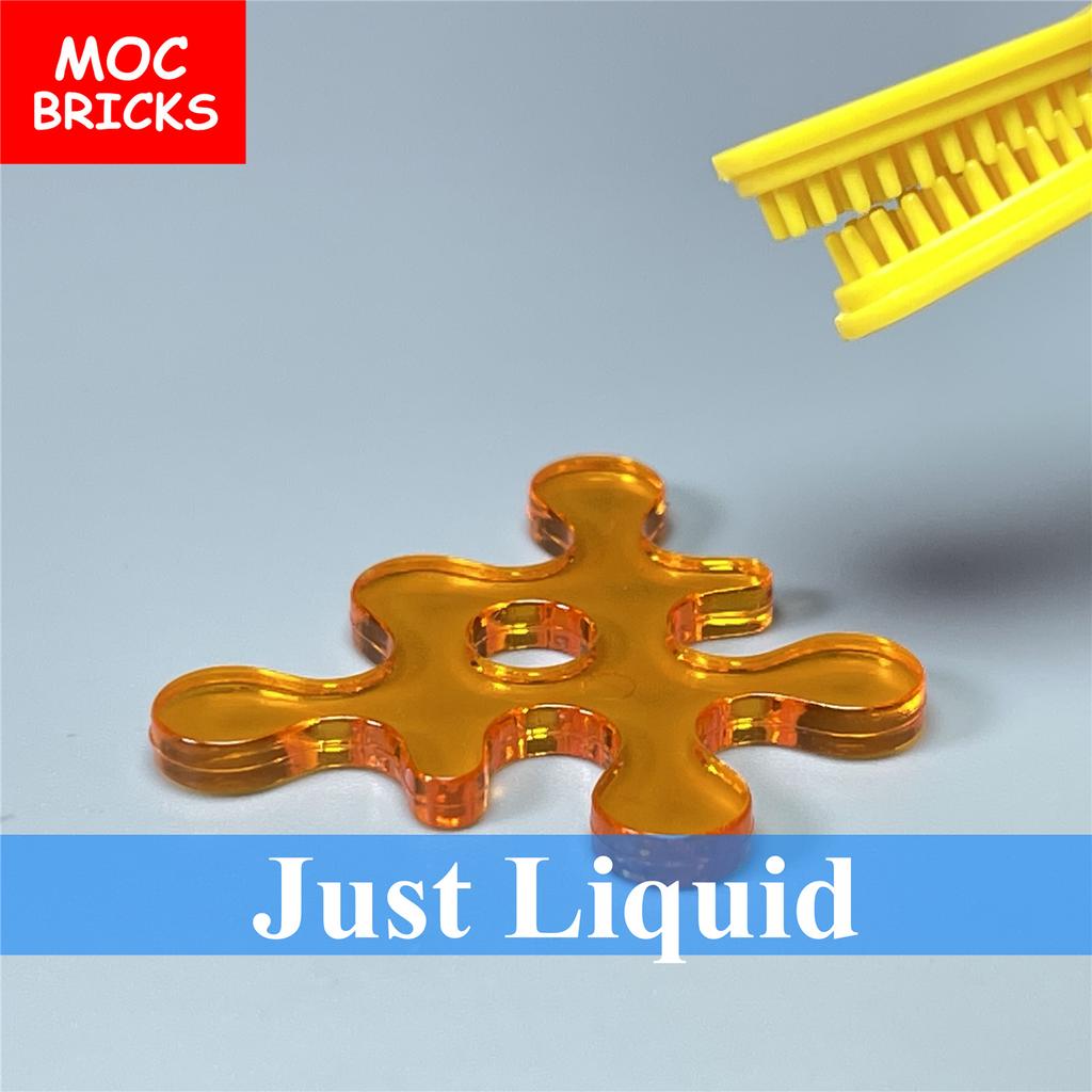 10pcs/lot MOC Bricks Trans Liquid Water Blood Milk Educational Building Blocks Action Figure Toy Kids Toys Gifts