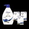 Dove Deeply Nourishing Shower Gel & Beauty Cream Bar Bundle