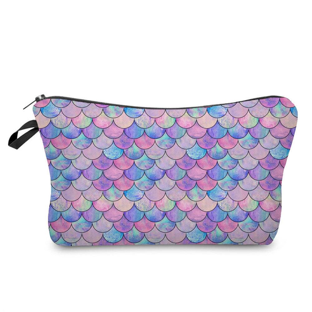 Women Creativity Print Cosmetic Bag Toiletries Organize Travel Storage Case 6839 KTB