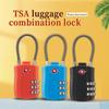 TSA Approved Travel Lock with Soft Steel Cable for Luggage, Backpacks, and Suitcases