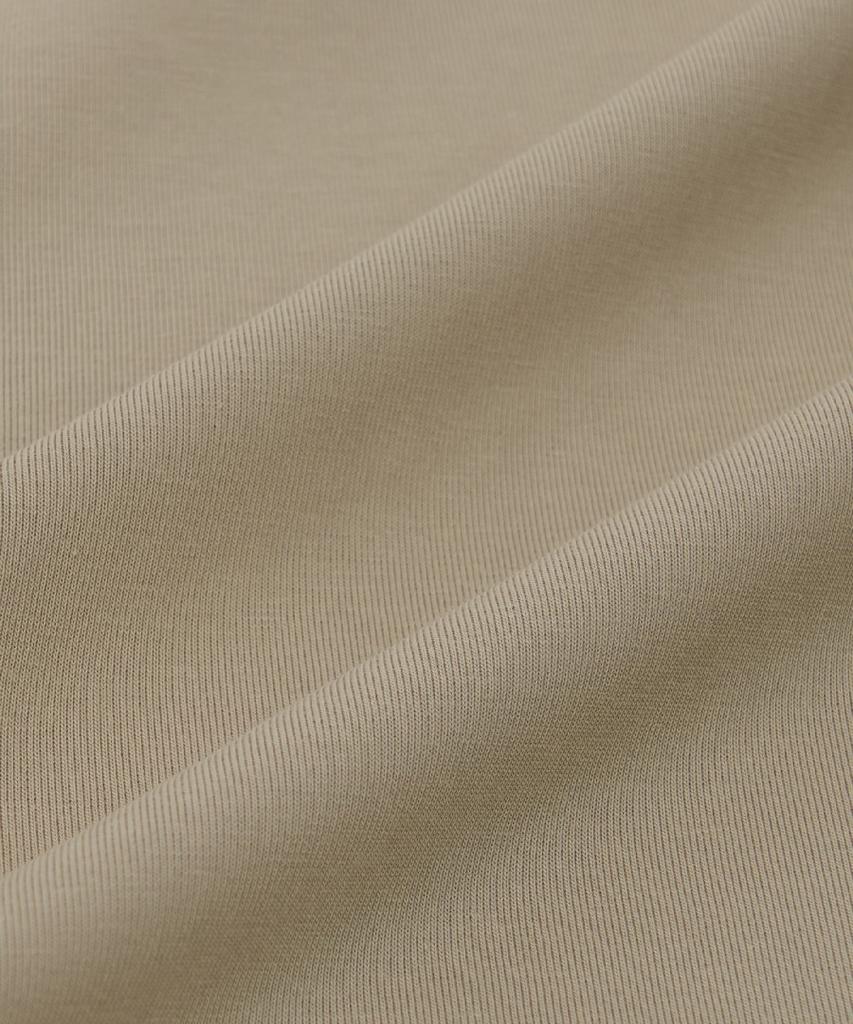 Emelbi Basic Comfortable Fit Short Sleeve T-Shirt Bos (Sand)