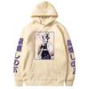 Japanese Anime Demon Slayer Kimetsu No Yaiba Hoodie Shinobu Kocho Sweatshirts Cozy Tops Sweatsuit Sudadera Felpa Moletom Hoodies