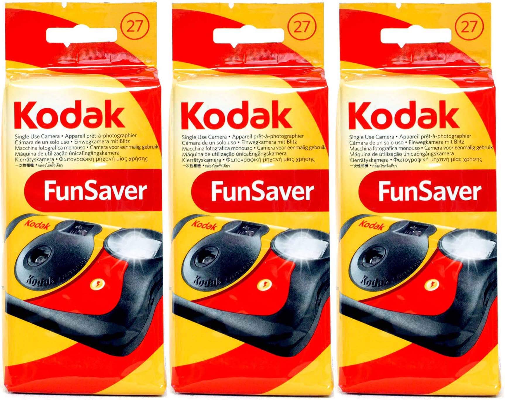 

Kodak disposable camera pack of 3