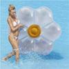 Ins Hot Selling 160cm Adult Ride-on Float With Sparkly Flower Design Pvc Material