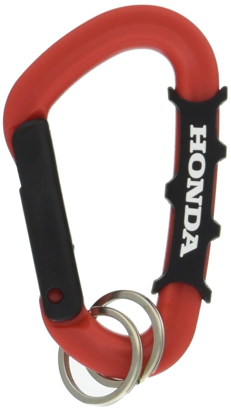 

Honda Carabiner Keychain 0SYTN-39D-RF R (Red) F Size F size красный