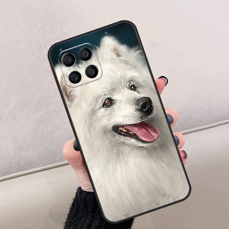 Japanese Spitz Dog For Honor Magic 8 6 7 Pro Case For Honor 400 Lite 200 50 70 90 X8c X8b X9a X9b X9c X9d Win RT