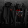 Illustration for a Aprilia RS660 Dragon Motorbike Fan Hoodie Riders