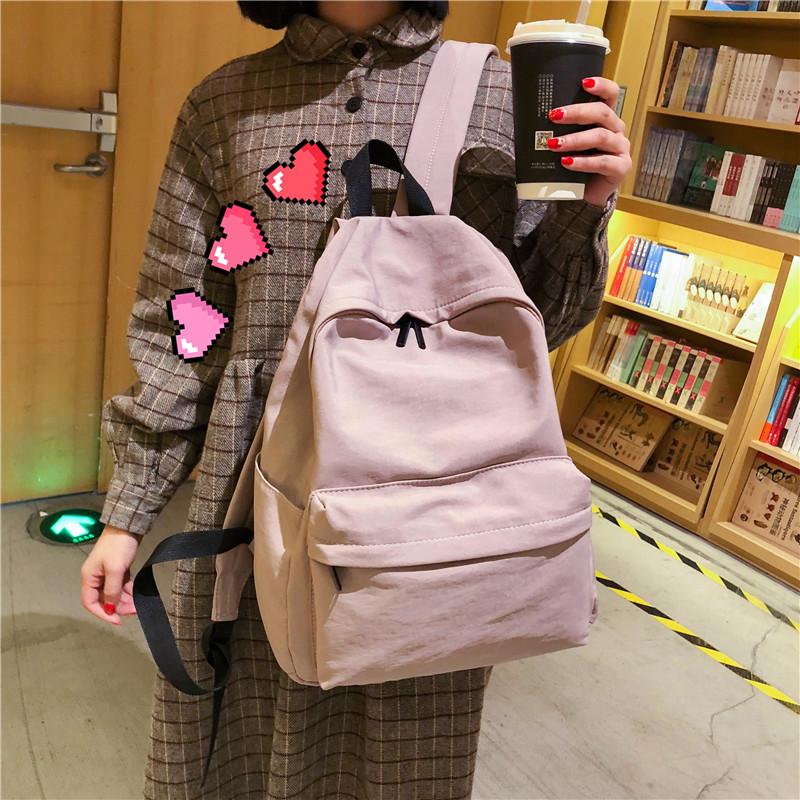Schoolbag Female Middle School Student Waterproof Backpack