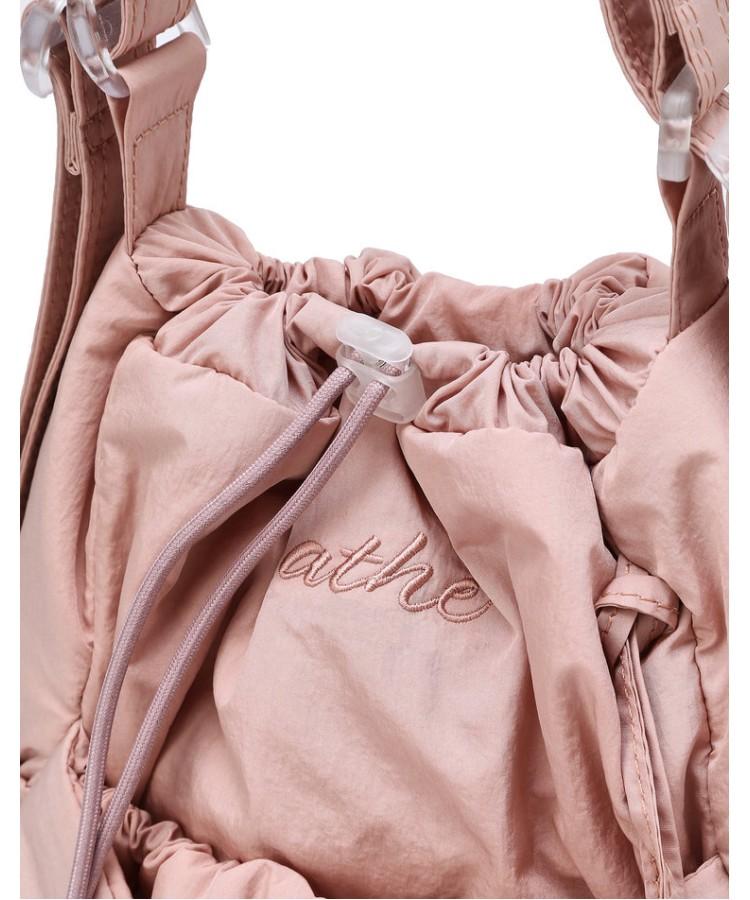 Athe Vanessabruno [Ruban] Pink Ribbon Petite Backpack And Shoulder Bag Mini Aaba6E941P2