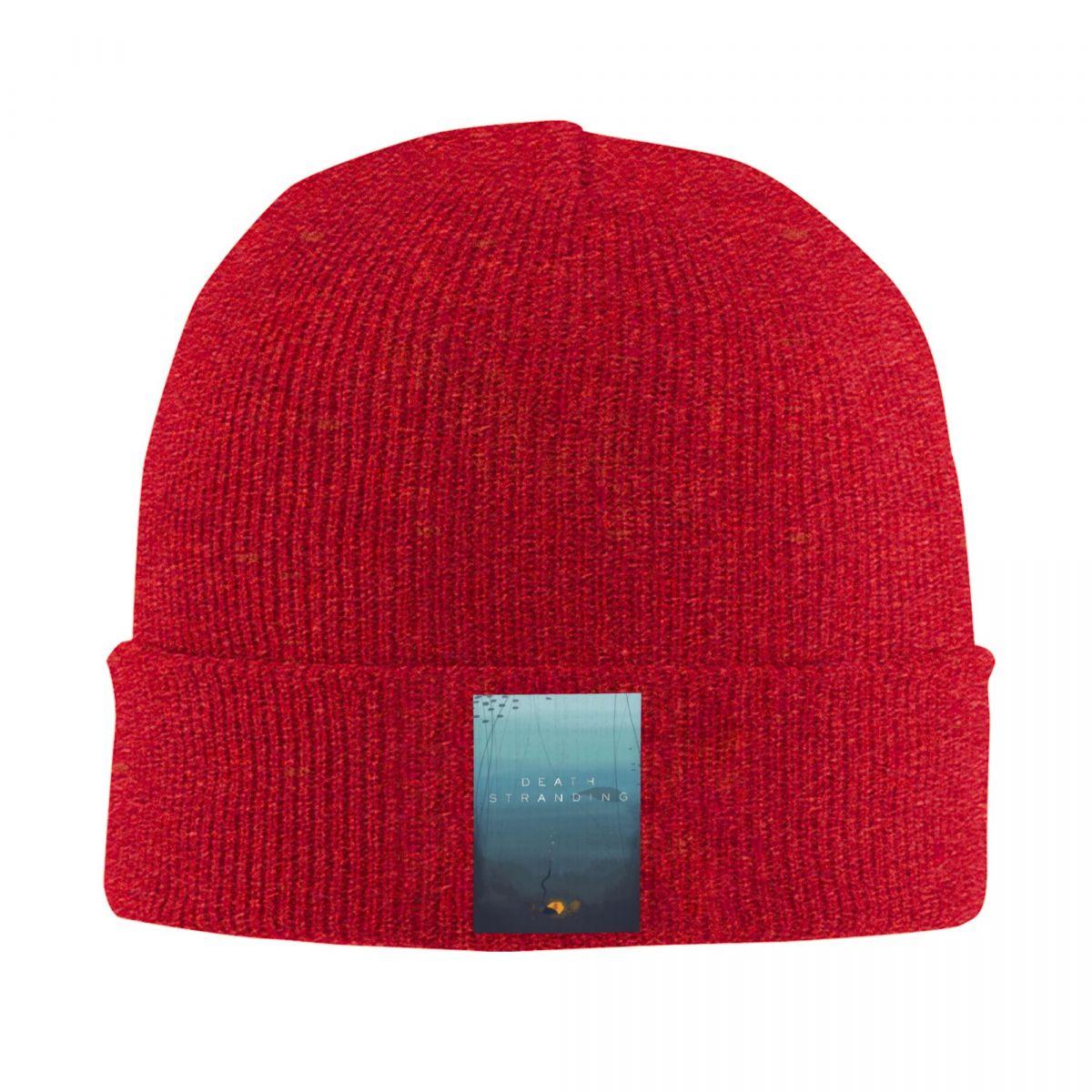 

Death Stranding Logo Warm Knitted Cap Winter Knit Bonnet Hat Skullies Beanies Hip Hop Caps for Unisex One Size
