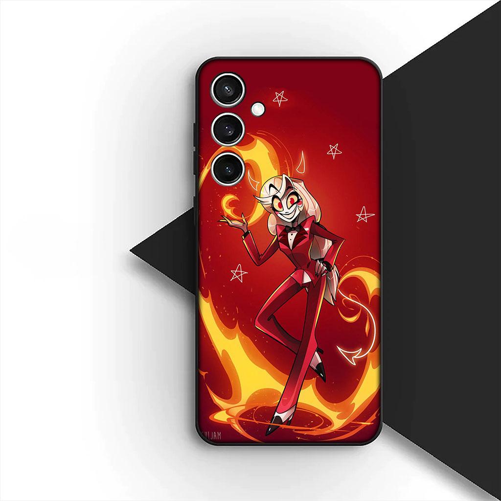 Dusts H-Hazbins Angels H-Hotels Chariles Alastors for Samsung Galaxy S25 S24 S23 FE Ultra Plus S7 Edge S25+ S23+ A56 5G Case