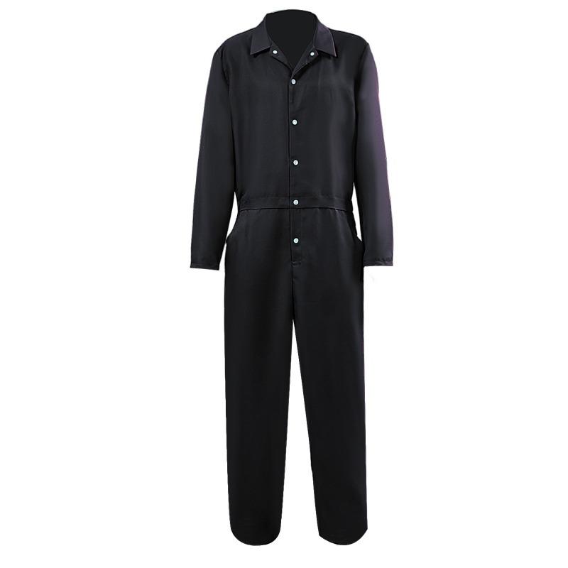 Halloween American Adult Men's and Women's Performance Costume Prisoner's Play Costume Orange Prisoner's Uniform C Uniform Factory