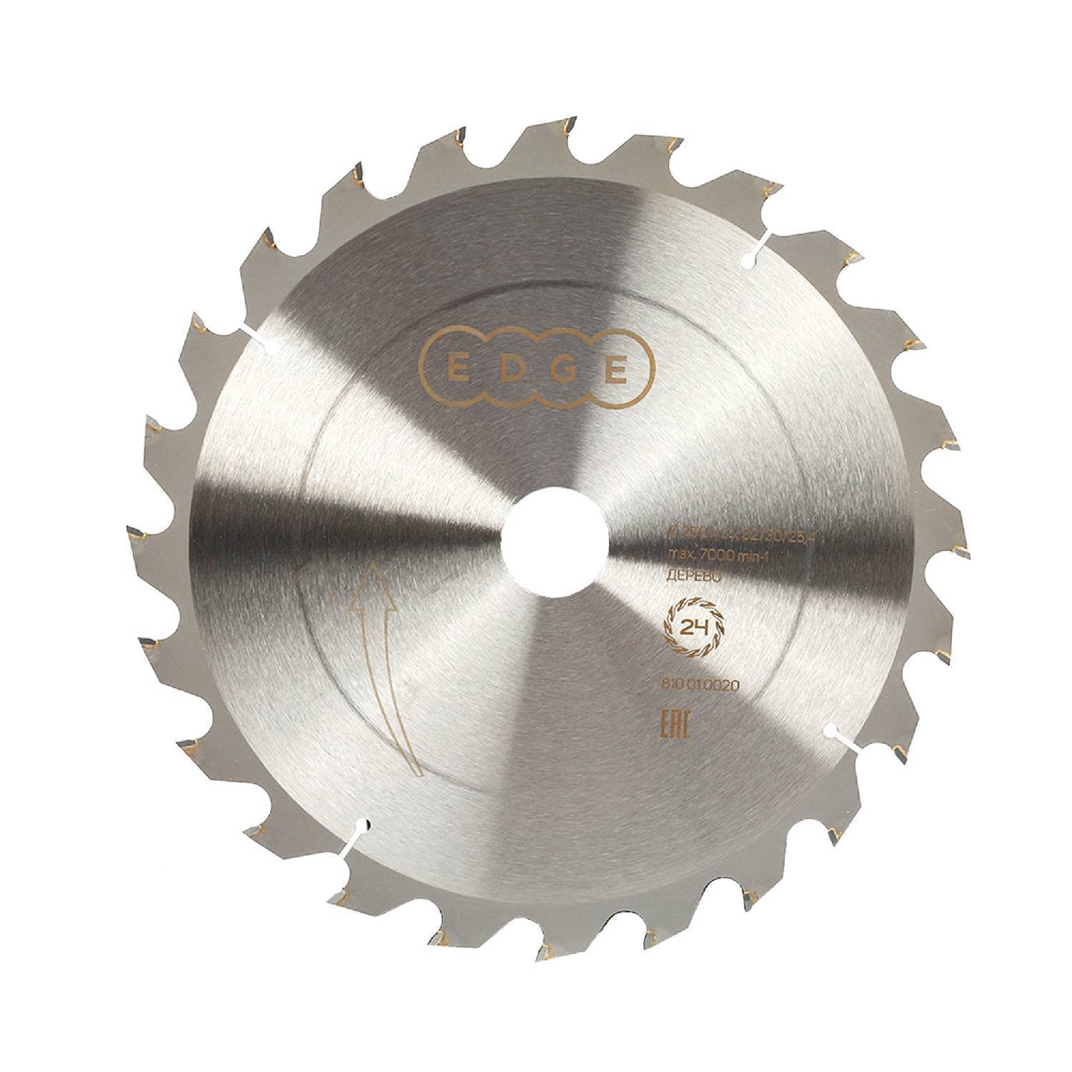 

Край пильного полотна от Patriot Saw On Wood 250x24x32 30 25 4