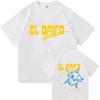 Rapper Quevedo 2026 El Baifo Double Sided Print Tshrit Mens Womens Comfort Cotton Summer Clothing Oversized Short Sleeve Tshrits