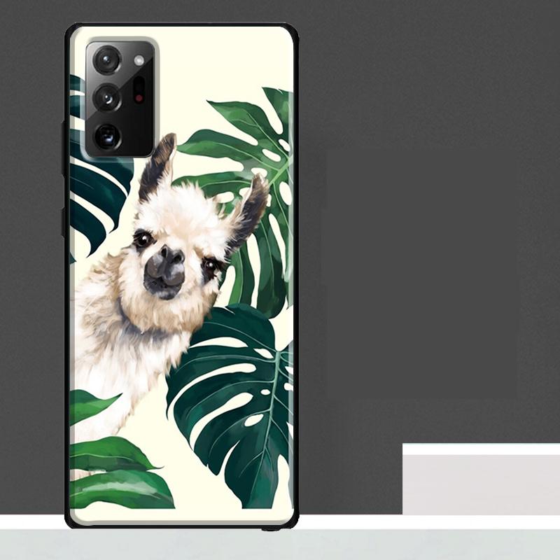 Tropical Monstera Leaves Case For Samsung Galaxy S23 S24 S25 Ultra S9 S10 S20 S21 S22 Plus S23 FE S25 FE Phone Cover