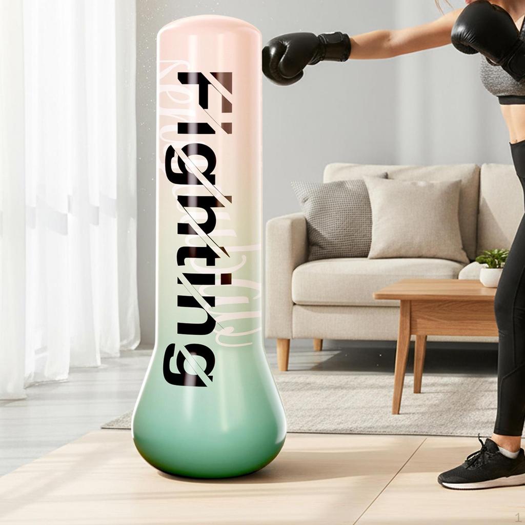 Children Punching Bag Boxing Freestanding Sports Column Toy Exercise Equipment for