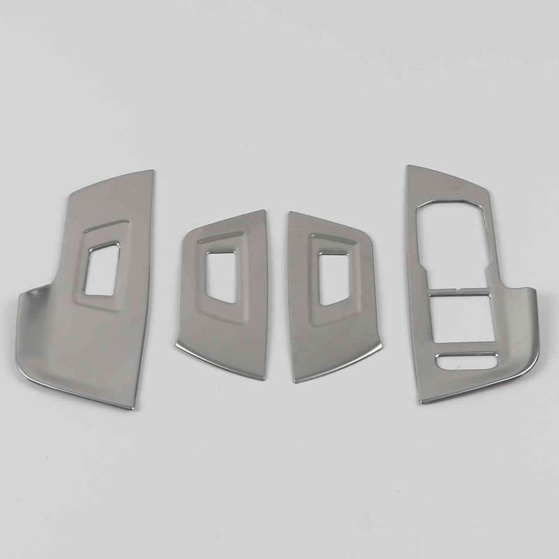 Für Volkswagen VW Passat B8 Arteon CC 2016 2017 2018 - Edelstahl Türarmlehne Fensterheberschalter Tasten Panel Abdeckleisten